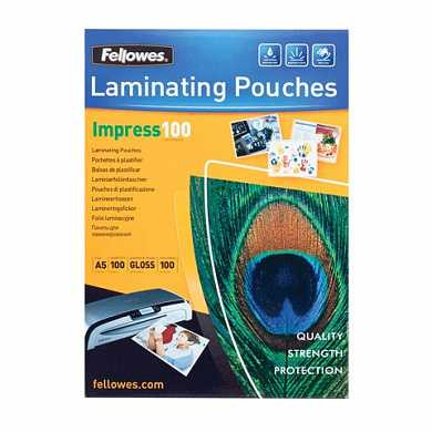 Пленки-заготовки для ламинирования FELLOWES, комплект 100 шт., для формата А5, 100 мкм, FS-53510 (арт. 530103) купить в интернет-магазине ТОО Снабжающая компания от 8 673 T, а также и другие Пакеты и пленки для ламинирования на сайте dulat.kz оптом и в розницу