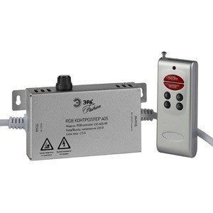 ЭРА Контроллер для RGB лент, 50м, радио-пульт, 220V, RGBcontroller-220-A05-RF (арт. 475494)