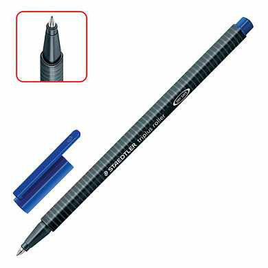 Ручка-роллер STAEDTLER "Triplus Roller", трехгранная, узел 0,7 мм, линия 0,4 мм, синяя, 403-3 (арт. 141629)