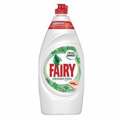 Средство для мытья посуды, 900 мл, FAIRY (Фейри) Нежные руки "Чайное дерево и мята" (арт. 603748) купить в интернет-магазине ТОО Снабжающая компания от 1 498 T, а также и другие Средства для мытья посуды на сайте dulat.kz оптом и в розницу