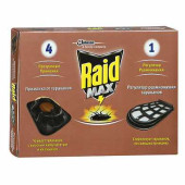 Средство от насекомых RAID (Рейд), от тараканов, регулятор размножения 1 шт. + приманка 4 шт., 636828 (арт. 603886)