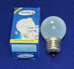 Лампа накаливания Космос P45 E27 60W Шар Матовая (арт. 28737) купить в интернет-магазине ТОО Снабжающая компания от 343 T, а также и другие Лампы накаливания на сайте dulat.kz оптом и в розницу