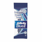 Бритвы одноразовые 5 шт., GILLETTE (Жиллет) "Blue 2", для мужчин (арт. 602766)