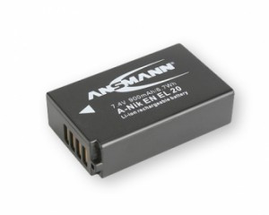 Ак-р Ansmann 1400-0025 A-Nik EN EL 20 BL1 (арт. 625747) купить в интернет-магазине ТОО Снабжающая компания от 15 778 T, а также и другие Прочие аккумуляторы на сайте dulat.kz оптом и в розницу
