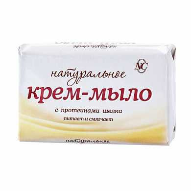 Мыло-крем туалетное 90 г, НЕВСКАЯ КОСМЕТИКА "Натуральное", с протеинами шёлка, 10201 (арт. 603490) купить в интернет-магазине ТОО Снабжающая компания от 392 T, а также и другие Мыло туалетное кусковое на сайте dulat.kz оптом и в розницу