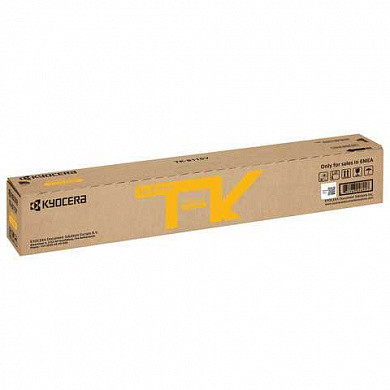 Тонер-картридж KYOCERA (TK-8115Y) M8124cidn/M8130cidn, желтый, ресурс 6000 стр., оригинальный, 1T02P3ANL0 (арт. 363060) купить в интернет-магазине ТОО Снабжающая компания от 104 517 T, а также и другие Картриджи для принтеров на сайте dulat.kz оптом и в розницу