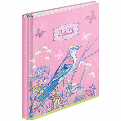 Тетрадь на кольцах А5, 120л., 7БЦ, ArtSpace "Цветы. Birds in flowers", матовая ламинация, выб. лак. (арт. ТК120_20355) купить в интернет-магазине ТОО Снабжающая компания от 1 519 T, а также и другие Тетради на кольцах на сайте dulat.kz оптом и в розницу