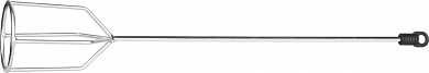 Миксер STAYER "MASTER" для гипсовых смесей и наливных полов, шестигранный хвостовик, оцинкованный, 80х530мм (арт. 06010-08-53)