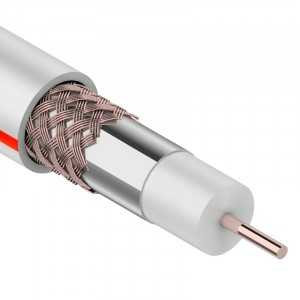 Кабель Cabletech SAT-50, 75 Ом, 0.8 мм, жила медь, 48x0.12, оплетка алюминий/медь, бухта, 100 м, белый, 01-2401-6 (арт. 497672) купить в интернет-магазине ТОО Снабжающая компания от 26 950 T, а также и другие ТВ кабель, шнуры, удлинители на сайте dulat.kz оптом и в розницу