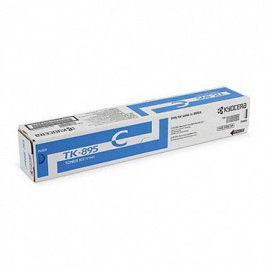 Тонер-картридж KYOCERA (TK-895C) FS-C8020MFP/C8025MFP/C8520MFP/C8525MFP, голубой, оригинальный, ресурс 6000 страниц (арт. 320582) купить в интернет-магазине ТОО Снабжающая компания от 107 653 T, а также и другие Картриджи для принтеров на сайте dulat.kz оптом и в розницу