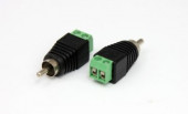 Разъем штекер RCA с клеммной колодкой (блистер) REXANT цена за шт (50), 14-0413 (арт. 611212)