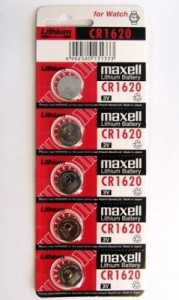 Батарейка Maxell Cr1620 Bl5 (арт. 14253)