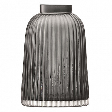 Ваза Pleat, 20 см, серая (арт. G1399-20-847) купить в интернет-магазине ТОО Снабжающая компания от 45 276 T, а также и другие Детали интерьера на сайте dulat.kz оптом и в розницу