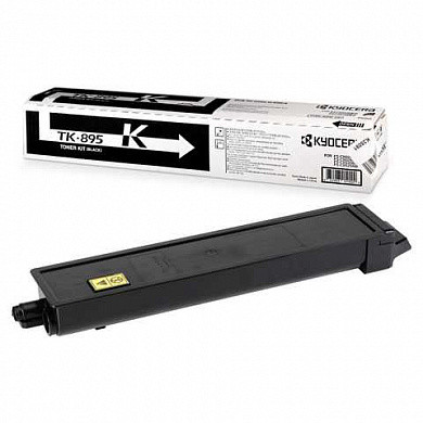 Тонер-картридж KYOCERA (TK-895K) FS-C8020MFP/C8025MFP/C8520MFP/C8525MFP, черный, оригинальный, ресурс 12000 страниц (арт. 320580) купить в интернет-магазине ТОО Снабжающая компания от 117 698 T, а также и другие Картриджи для принтеров на сайте dulat.kz оптом и в розницу