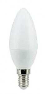 Лампа светодиодная Ecola Свеча E14 7W 2700 110X37 Пласт./Алюм. C4Lw70Elc (арт. 496757)