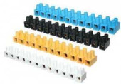 Ekf Колодка Винтовая (Зви) 12 Пар 4Мм 3А "П/С" Бел. Plc-Kk-4-3-Ps-W (арт. 458708)