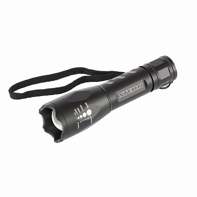 Фонарь, 3W CREE LED 3W, зум, 3 режима 100%-50%-строб, ремешок, 160 Лм, 200 м, 3хААА Stern (арт. 90581) купить в интернет-магазине ТОО Снабжающая компания от 9 947 T, а также и другие Осветительное оборудование на сайте dulat.kz оптом и в розницу