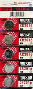 Батарейка Maxell Cr2016 Bl5 (арт. 14255)