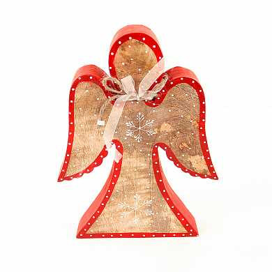 Фигурка декоративная Angel, 30х21х5 см (арт. en_ny0001)