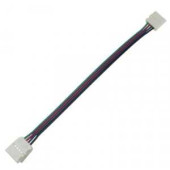 Ecola Коннектор 15См Зажим-Зажим 4-Х Конт Smd5050 Rgb Sc41U2Esb (арт. 542064)
