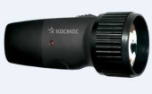 Космос Фонарь 104Led (Акк.1.5V 1.5Ah) 5Светодиод. Черный/Пластик, Вилка 220V (арт. 185298)