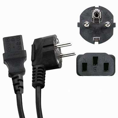 Кабель питания 1,8 м, CABLEXPERT, S22-C13, 10 А, с заземлением, PC-186-VDE (арт. 512110) купить в интернет-магазине ТОО Снабжающая компания от 3 283 T, а также и другие Информационный кабель, шнуры, удлинители на сайте dulat.kz оптом и в розницу