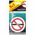 Ароматизатор автомобильный подвесной картонный "No Smoking", аромат "Антитабак", PSMK-60 (арт. 605362) купить в интернет-магазине ТОО Снабжающая компания от 441 T, а также и другие Удобства в автомобиле на сайте dulat.kz оптом и в розницу