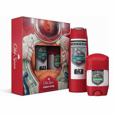 Промонабор: антиперспирант твердый 50 мл OLD SPICE "Lasting Legend" + гель для душа+шампунь 250 мл OLD SPICE "2 в 1", 81652332 (арт. 604396) купить в интернет-магазине ТОО Снабжающая компания от 7 546 T, а также и другие Подарочные наборы по уходу за телом на сайте dulat.kz оптом и в розницу