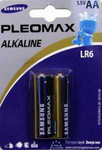 Батарейка Pleomax Samsung Lr6/316 Bl2 (арт. 16309)