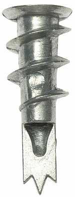 Дюбель металлический со сверлом, для гипсокартона, 4-301285, 33 мм, 46 шт, ЗУБР (арт. 4-301285)