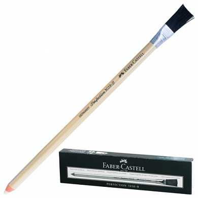 Корректор-карандаш для чернил и туши FABER-CASTELL, 1 шт., "Perfection", с кисточкой, 185800 (арт. 180957)