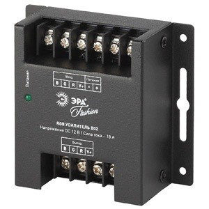 ЭРА усилитель сигнала RGBpower-12-B02 (арт. 485446) купить в интернет-магазине ТОО Снабжающая компания от 7 742 T, а также и другие Контроллеры и усилители на сайте dulat.kz оптом и в розницу