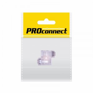 Джек штекер 8Р8С CAT 5е PROCONNECT (ПАКЕТ БОБ) 2шт, 05-1021-8 (арт. 608827) купить в интернет-магазине ТОО Снабжающая компания от 245 T, а также и другие Телефонные штекера, розетки, переходники на сайте dulat.kz оптом и в розницу