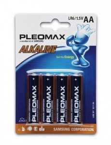 Батарейка Pleomax Samsung Lr6/316 Bl4 (арт. 18143) купить в интернет-магазине ТОО Снабжающая компания от 343 T, а также и другие R6/AA 316 батарейки (пальчиковые) на сайте dulat.kz оптом и в розницу