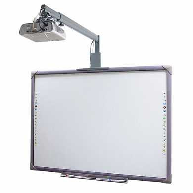 Интерактивный комплект ELITEBOARD доска WR-84A10, проектор PS501X, кронштейн MS-750S, 5 мест (арт. 354203) купить в интернет-магазине ТОО Снабжающая компания от 1 335 691 T, а также и другие Интерактивные панели на сайте dulat.kz оптом и в розницу