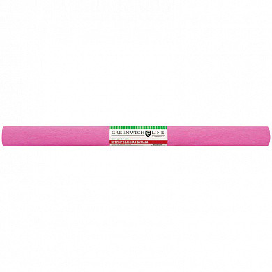Бумага крепированная Greenwich Line, 50*250см, 32г/м2, розовая, в рулоне (арт. CR25028)