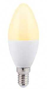 Лампа светодиодная Ecola Свеча E14 7W Золотистая 110X37 Пласт./Алюм. C4Lg70Elc (арт. 496760)