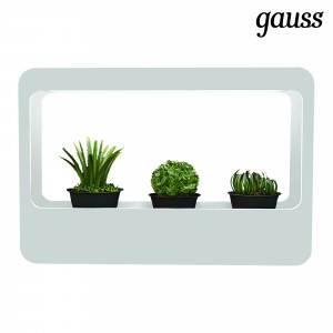 Gauss св-к св/д для растений с подставкой 14W 480x138x320 пластик/белый MG004 (арт. 647320)