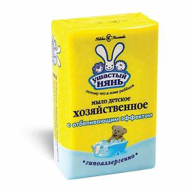 Мыло хозяйственное 180 г, УШАСТЫЙ НЯНЬ, с отбеливающим эффектом, 11139 (арт. 600890) купить в интернет-магазине ТОО Снабжающая компания от 686 T, а также и другие Хозяйственное мыло на сайте dulat.kz оптом и в розницу
