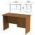 Стол письменный "Канц", 1100х600х750 мм, тумба с дверью, цвет орех пирамидальный, СК26.9 (арт. 640036) купить в интернет-магазине ТОО Снабжающая компания от 52 528 T, а также и другие Набор мебели "Канц" на сайте dulat.kz оптом и в розницу