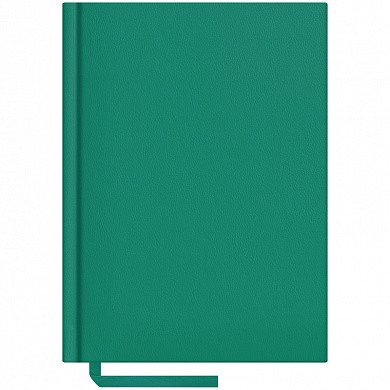 Ежедневник недатированный, A6, 160л., балакрон, OfficeSpace "Ariane", зеленый (арт. En6b_8400)