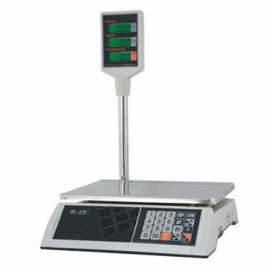 Весы торговые MERCURY M-ER 327P-15.2 LCD (0,05-15 кг), дискретность 2 г, платформа 325x230 мм, со стойкой (арт. 290610) купить в интернет-магазине ТОО Снабжающая компания от 62 083 T, а также и другие Весы торговые на сайте dulat.kz оптом и в розницу