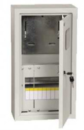 Iek Щит Щурн-1/9Зо-1 36Ухл3 (470Х260Х145) Метал. С Окошк., Замок (1Ф, 9Мод.) Ip31 Mkm22-N-09-31-Zo (арт. 517861)