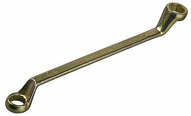 Накидной гаечный ключ изогнутый 25 х 28 мм, STAYER (арт. 27130-25-28)