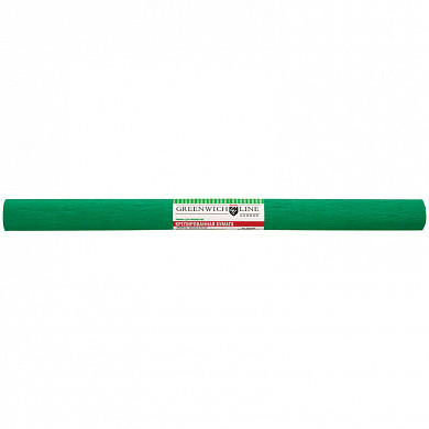 Бумага крепированная Greenwich Line, 50*250см, 32г/м2, темно-зеленая, в рулоне (арт. CR25072)