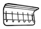 Вешалка С Полкой 60*28*21См (Черный) Всп6Ч Зми (арт. 523713)