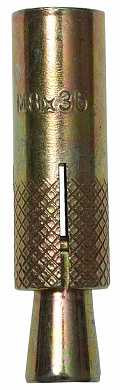 Анкер с клином, 8,0х35мм, 3шт, желтопассивированный, ЗУБР (арт. 4-302076-08-035)