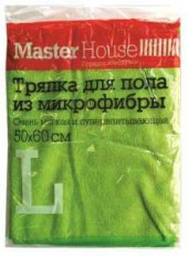 Тряпка для пола MasterHouse MT02L, супервпитывающая, 50х60см, микрофибра, 60176 (арт. 613619)