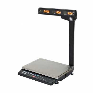 Весы торговые МАССА-К MK-15.2-TH21 (0,04-15 кг), дискретность 5 г, платформа 340x245 мм, со стойкой, МК-15.2-ТН21 (арт. 290752) купить в интернет-магазине ТОО Снабжающая компания от 113 582 T, а также и другие Весы торговые на сайте dulat.kz оптом и в розницу