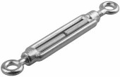 Талреп DIN 1480, кольцо-кольцо, М8, 10 шт, кованая натяжная муфта, оцинкованный, ЗУБР Профессионал (арт. 4-304375-08)